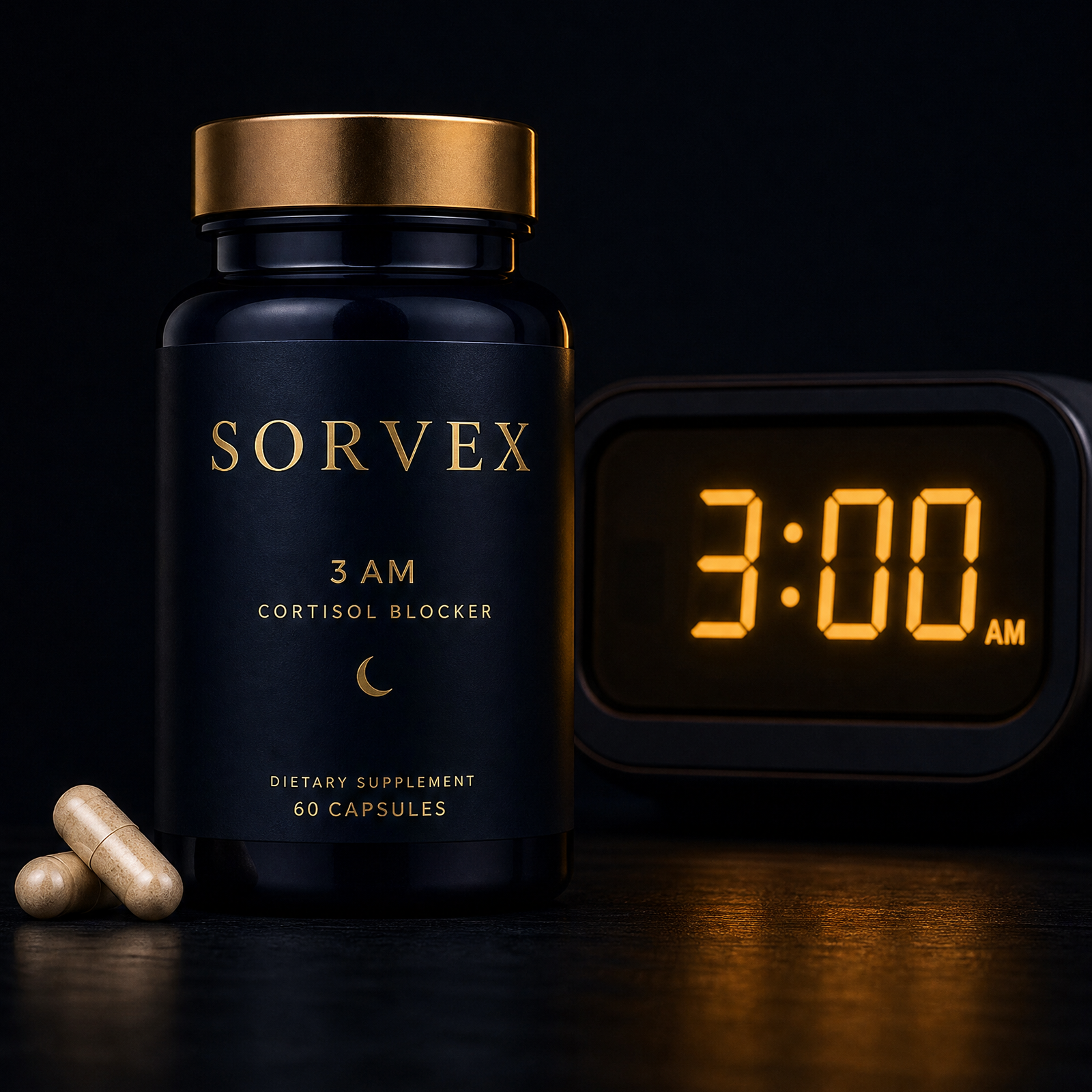 SORVEX — The 3 AM Cortisol Blocker